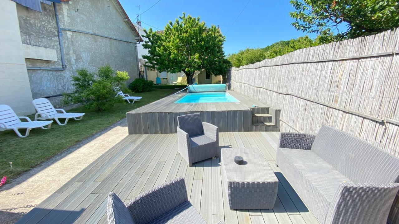 Coulounieix-Chamiers L'Escapade Perigourdine, Wifi, Parking, Netflix, Piscineヴィラ エクステリア 写真